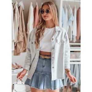 Női oversized OVERBOR ing, világosszürke kép