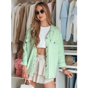 Női oversized OVERBOR ing, menta kép