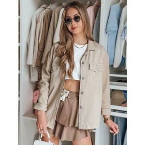 Női oversized OVERBOR ing, bézs kép