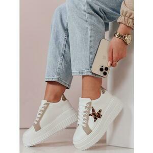 Női platform cipő STARPAN bézs kép