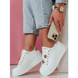 Női platform cipő SOLICIA arany kép