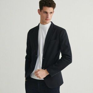 Reserved - Slim fit blézer - Tengerészkék kép