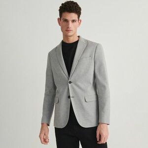 Reserved - Slim fit blézer - Világosszürke kép