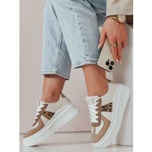 Női platform cipő MODNIKKI khaki kép