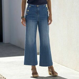 Magas derekú, harang alakú farmer dekoratív gombokkal kép