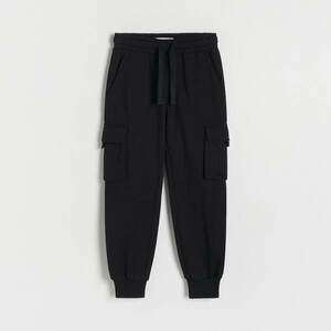 Reserved - Dzsörzé cargo nadrág - Fekete kép