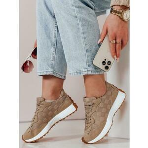 Női sportcipő RUNBAN khaki kép