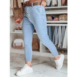 Női nadrág MADELINA övvel, kék kép