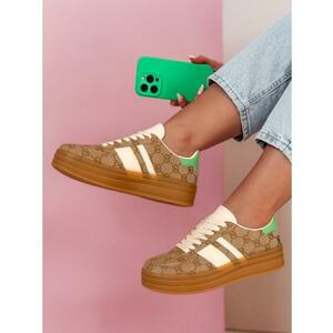 MOTIONA női cipők, khaki kép