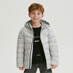 Reserved - Bélelt, steppelt dzseki - Világosszürke kép