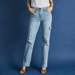 Cargo egyenes sztreccs farmer kép