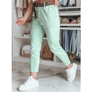 MADELINA női nadrág övvel, menta kép