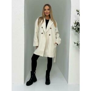 Divatos női kabát CLR039 - bézs kép