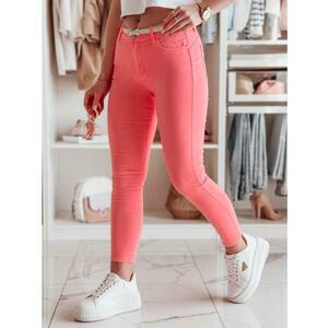 VIVASKIN női skinny nadrág övvel, világos rózsaszín kép