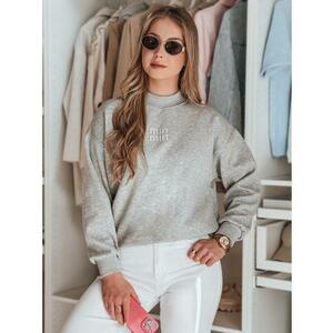 Női oversize pulóver LOVASON felirattal, szürke kép