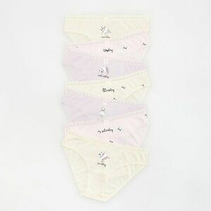 Reserved - 7 darab pamutban gazdag bugyi - Többszínű kép