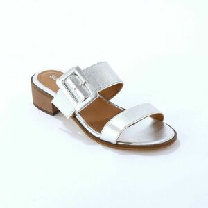 Bőr sarkú papucs kép