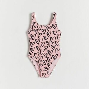 Reserved - Egyrészes, mintás fürdőruha - Rózsaszín kép