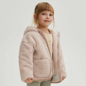 Reserved - Szőrmehatású dzseki - Bézs kép