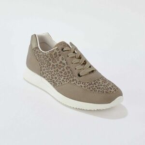 Érzékeny lábra való cipő, rugalmas anyagból, fűzős kép