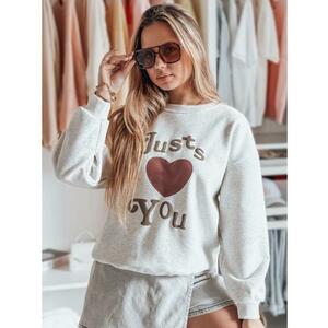 Női oversize pulóver FEELME szürke kép