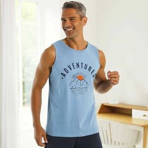 Pizsama felső középen nyomtatott mintával kép