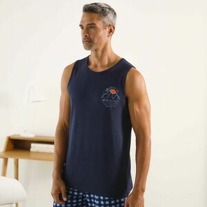 Pizsama felső középen nyomtatott mintával kép