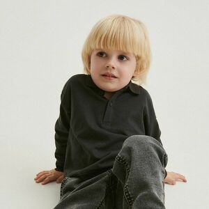 Reserved - Hosszú ujjú, pamut pólóing - Szürke kép