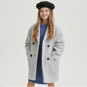 Reserved - Kétsoros kabát - Türkiz kép