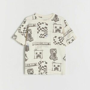 Reserved - Minecraft oversized póló - Krém kép