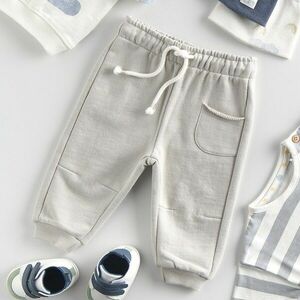 Reserved - Oversized melegítőnadrág - Világosszürke kép