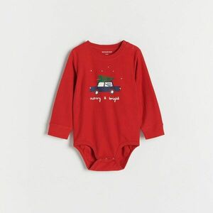 Reserved - Body karácsonyi mintával - Piros kép