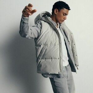 Reserved - Kapucnis mellény - Krém kép