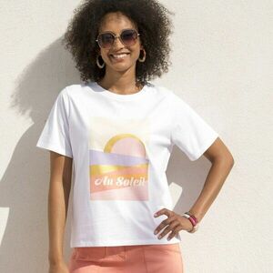 Laza póló nyomtatással kép