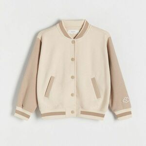 Reserved - Bomber melegítőfelső - Krém kép