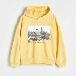 Reserved - Kapucnis pulcsi - Sárga kép