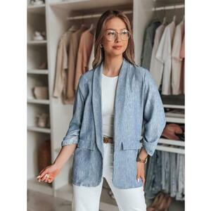 Női oversize kabát SOFT LOVE sötétkék kép