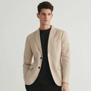 Reserved - Slim fit blézer - Bézs kép