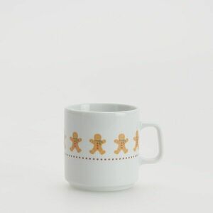 Reserved - Porcelánbögre karácsonyi mintával - Többszínű kép