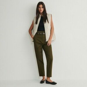 Reserved - Nadrág övvel - Khaki kép