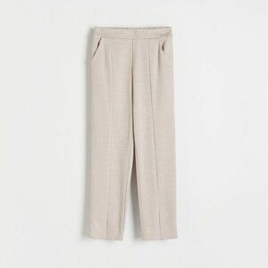 Reserved - Nadrág oldalhasítékkal - Bézs kép