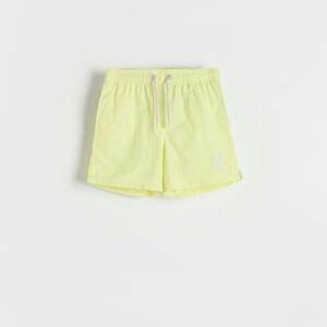 Reserved - Nyomott mintás úszónadrág - Zöld kép