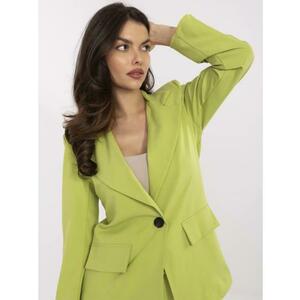 Lime zöld, testre szabott női kabát kép
