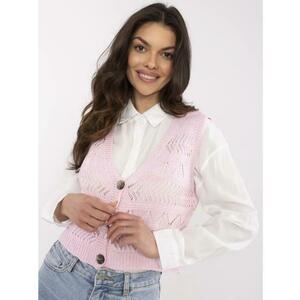 Fukszia színű, nagy méretű, hosszú pulóver V-kivágással kép