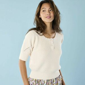 Kötött ing könyökig érő ujjakkal, kisebb testalkatúak számára kép