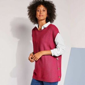 Hosszú mellény gombokkal az oldalán kép