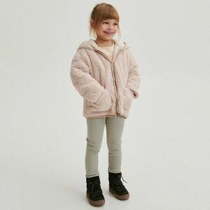 Reserved - Bordás kötésű, pamutban gazdag leggings - Zöld kép