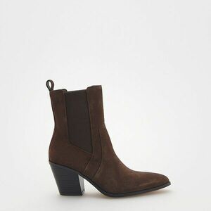 Reserved - Velúr bokacsizma - Barna kép