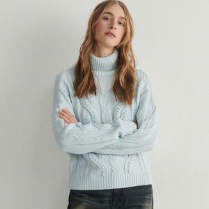 Reserved - Garbónyakú pulóver - Kék kép