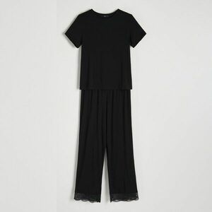 Reserved - Kétrészes pizsamaszett - Fekete kép